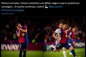 星空体育官网-再次破门，费兰社媒发文鼓励球队：相信我们可以在米兰达成目标！